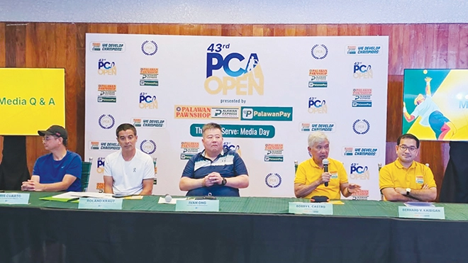 Top players vying in Palawan Group-PCA Open